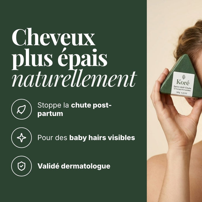Koré — Savon Anti-Chute Post-Partum - vue 2