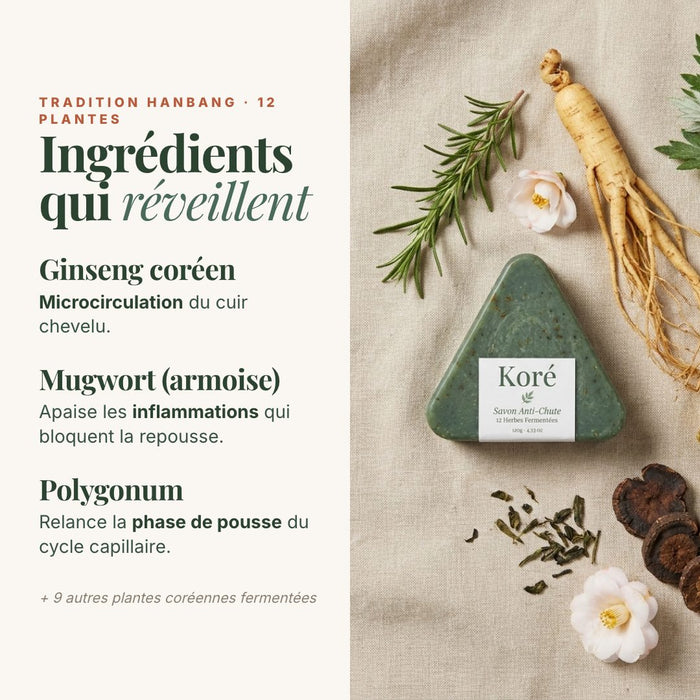 Koré — Savon Anti-Chute Post-Partum - vue 4